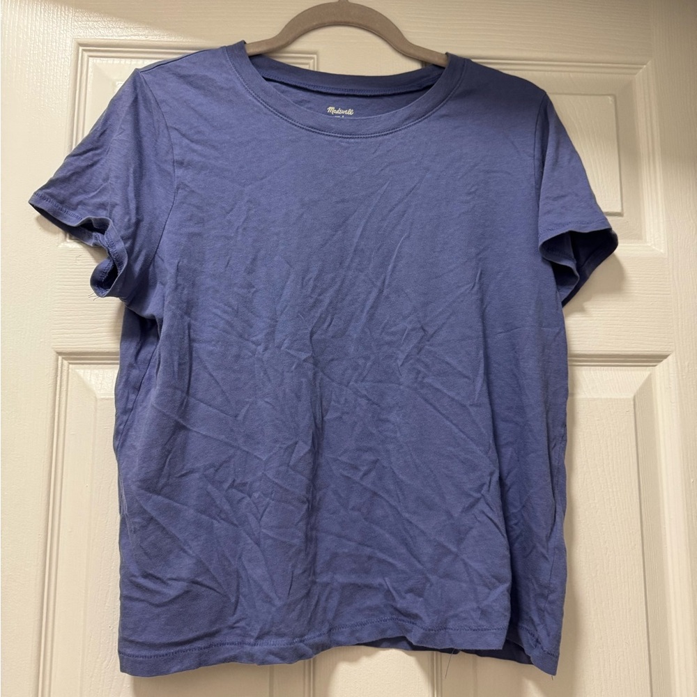 Madewell Blue Short Sleeve Tee